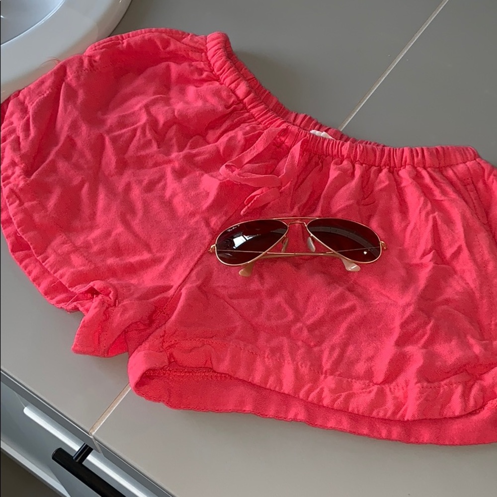 Pink shorts